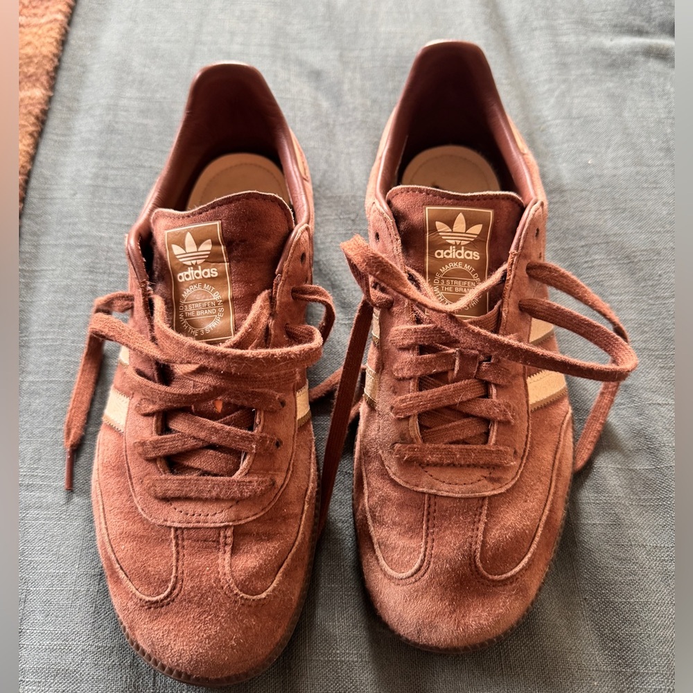 Adidas Men’s Brown Sambas - Size 8